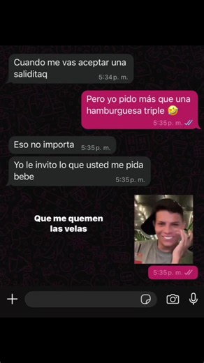 JAJAAJAJ nunca vamos a soltar al de la hamburguesa triple verdad ? #hamburguesatriple #fyp