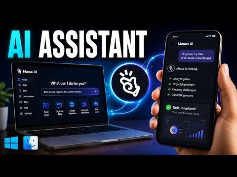 Turn Your PC Into an AI Assistant (Manus AI Full Demo)
