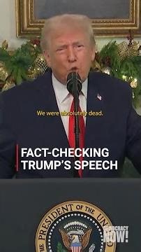 Economist Dean Baker Fact-Checks Trump’s Primetime Speech