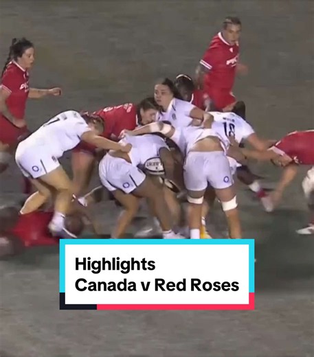 Catch up on the Red Roses’ series decider against Canada in the second game of the away leg of #WXV 📺 #EnglandRugby #RedRoses #Rugby