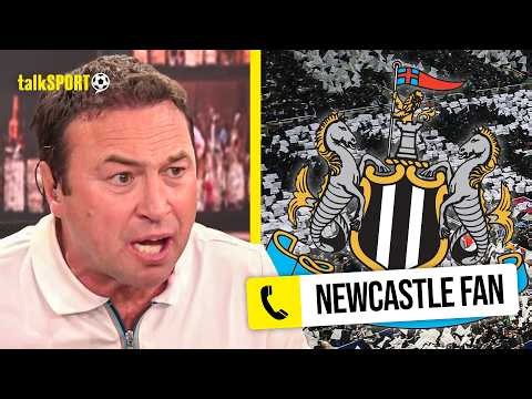 "YOU ARE NOT BIG!" Cundy CLASHES with Newcastle fan over the Magpies' STATURE in world football!