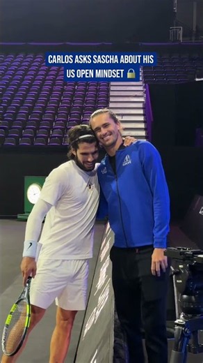 Alcaraz & Zverev talk US Open victory! 👏