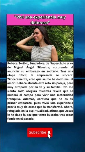 Rebeca Toribio rompe su silencio: "Se me ha dado mal el amor" 💔