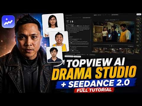 How to Use Topview AI Drama Studio & Seedance 2.0 (Full Tutorial)