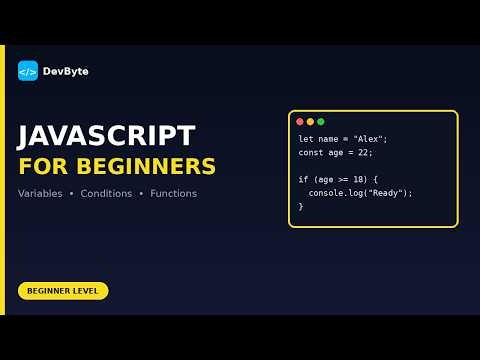 JavaScript for Beginners – Add Interactivity to the Web