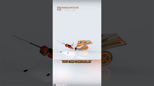 Meet the bionic ornithopter: A 12g bird drone with NASA tech!