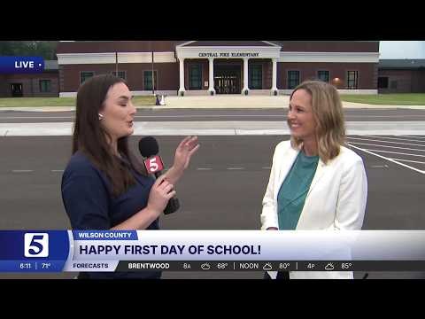 Central Pike Elementary welcomes students for the first day of school