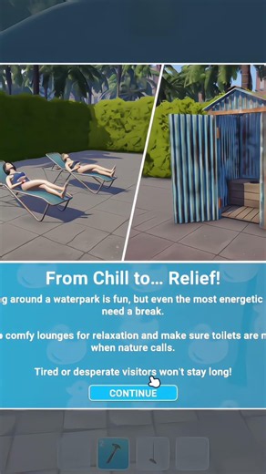 playing Water park 🏞️ sim part-1 #viral #explore #caylus