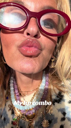 Lip combo for anyone who needs a new one ❤️ @RHODE lip liner in balance @SARAH CREAL BEAUTY lip gloss in Shut Up 😆 #lipcombos #rhode #lipliners #lipgloss #lipstick