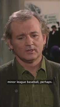 Bill Murray had a very different backup career in mind