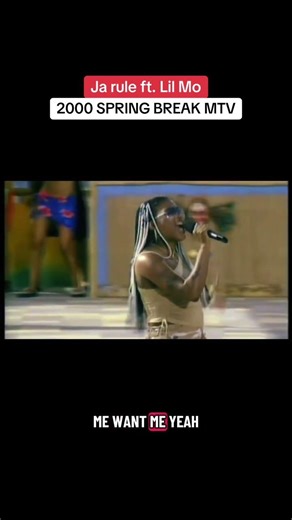 Lil' Mo & Ja Rule LIVE at MTV Spring Break 2000 🔥 “Put It On Me” #shorts