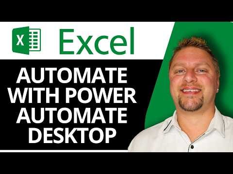 How to Automate with Power Automate Desktop in Excel | Excel Tutorial 2026