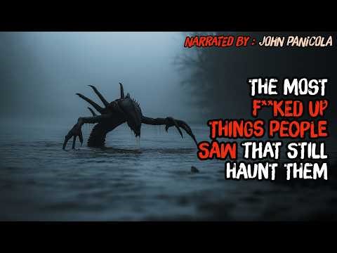 People Saw Things That Still Haunt Them