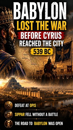 Babylon Lost the War Before Cyrus Reached the City