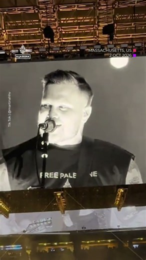 Singer Zach Bryan wears Free Palestine shirt at Gillette Stadium