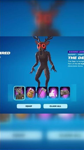 How to get 99 NIGHTS IN THE FOREST Bundle for FREE in Fortnite! (The Deer Skin)