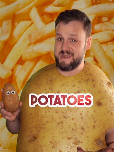 The Miracle of the Potato #foodtok #fries #LearnOnTikTokContest #EducatorAward I just spent a month in the UK, and potatoes were a part of nearly every meal. But as a food, they almost didn't exist at all.