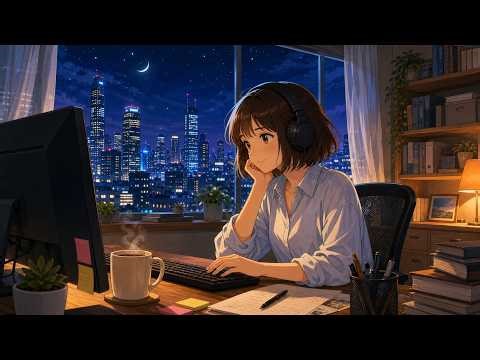 Late Night Lo-fi Beats 🌙 Calm Music for Focus, Work & Cozy California Nights