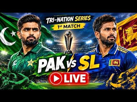 Pakistan vs Sri Lanka 1st ODI Match | PAK vs SL Live Score & Commentary