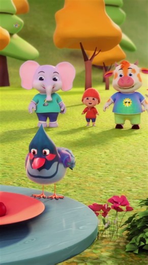 Bulbul ka Bacha, बुलबुल का बच्चा, Birds Song #shorts #entertainment #hindisong #preschool #trending