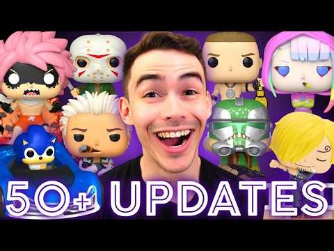 50+ New Funko Pop Announcements | Updates & Drops!