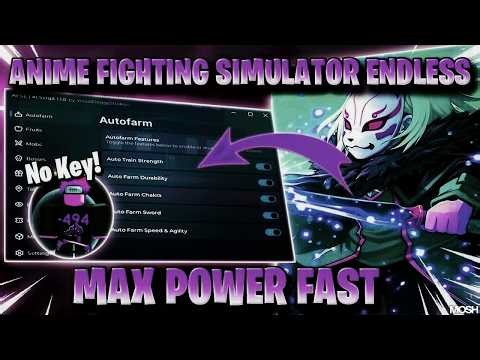 Anime fighting Simulator: Endless Script (Auto Quest, Auto Farm Class, Auto Farm Stat, Mob)
