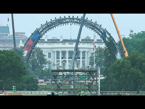 White House UFC arena construction underway after Trump announcements about fight