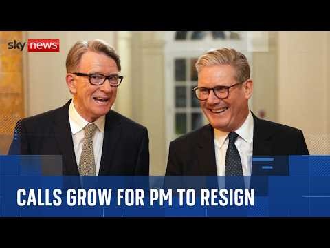 Calls grow for PM to quit over Mandelson - as allies of 'scapegoat' civil servant hit back