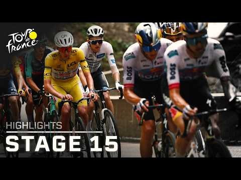 Tour de France 2026, Stage 15 | EXTENDED HIGHLIGHTS | 7/19/2026 | Cycling on NBC Sports