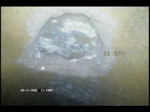 Video Sewer Camera Footage 20261050