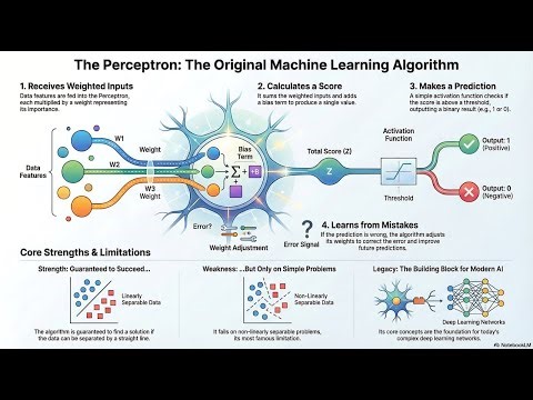 Perceptron Learning Algorithm | Deep Learning | Machine Learning | Artificial Intelligence | IgnoVex