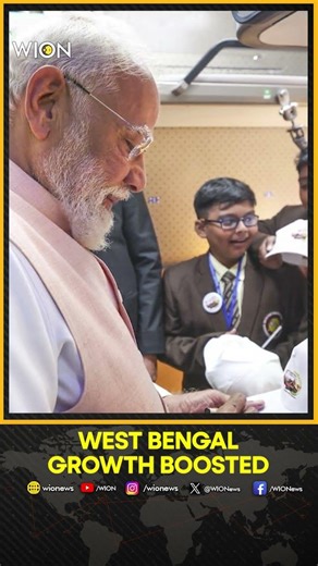 PM Modi Launches Major Development Projects Across West Bengal | WION SHORTS