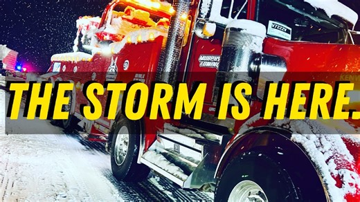 The STORM is here...and there are WRECKS EVERYWHERE!!!