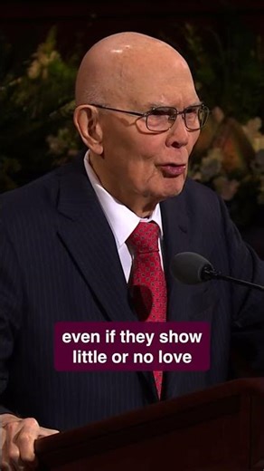 The message the world is talking about. 🌍 Missed it live? Watch President Oaks & Uchtdorf. #HearHim