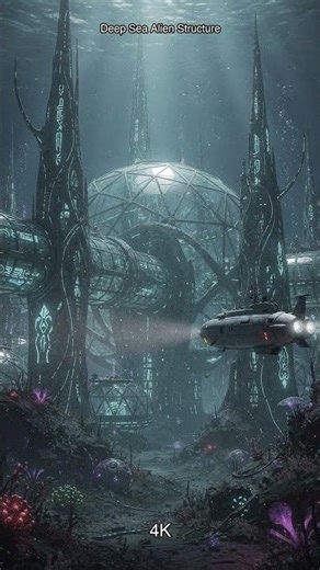 144p to 4K — Alien Underwater Base Discovered