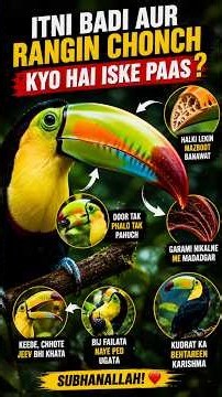 Why Does the Toucan Have Such a Big Colorful Beak? Explained