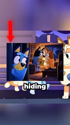 What if bluey has a secret that her parents are hiding?😱