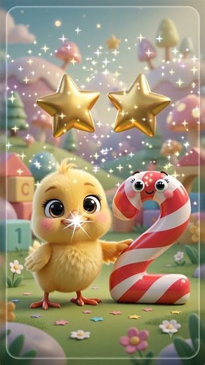 Learn Number 2 for Kids | Two Stars ⭐ | Numbers for Toddlers