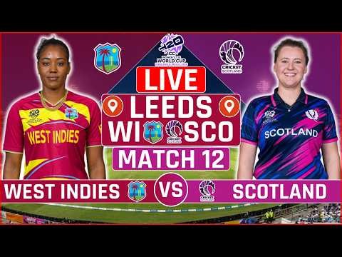 Womens T20 World Cup Live: West Indies vs Scotland Live Score | WI W vs SCO W Live Audio Commentary