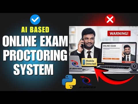 Online Exam Proctoring System using Deep Learning | Python Machine Learning Final Year Project 2026.