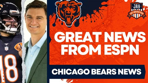 REPORT: Bears get great news from NFL execs & ESPN, ranking 3 Bears top-10 for their positions