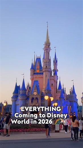 Disney Food Blog on Instagram: "Looking ahead to Disney World in 2026 👀✨ because WOW, there is a LOT coming. If you’re the kind of planner who likes to know what’s new before you book, here’s what’s on the way: 🚀 Buzz Lightyear Space Ranger Spin – updated ride experience 💙 Bluey & Bingo – meet-and-greets (!!) 🎸 Rock ’n’ Roller Coaster starring the Muppets 🏔️ Big Thunder Mountain Railroad – updated ride ❄️ Frozen Ever After – refreshed animatronics 🎬 New Walt Disney Studios area at Hollywoo