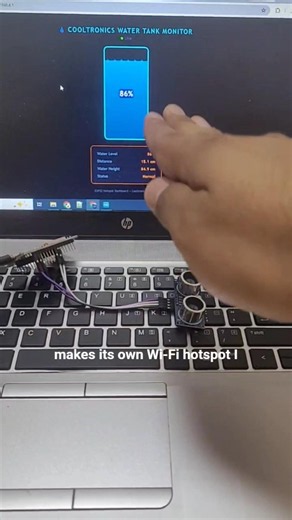 Never run out of water again with ESP32 #diy #iot #esp32