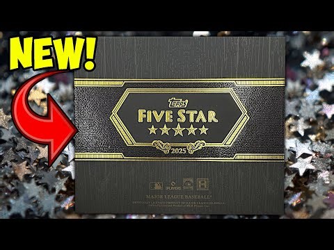 NEW RELEASE 2025 Topps FIVE STAR ULTRA High Rollers!