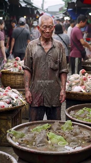 Exploring Traditional Asian Markets: Unique Chickens and Protein-Rich Jumbo Frogs.