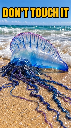 This Isn't a Jellyfish… And It Can Still Sting You 😳😳 #shorts