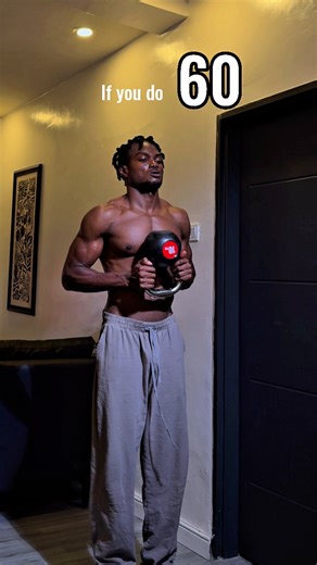 Simple home workout challenge to build and define your body, try this with kettle bell ✨ #reels #health #exercise #homeworkout #fitness #workout #abs #WELLBEING | Obi Albert