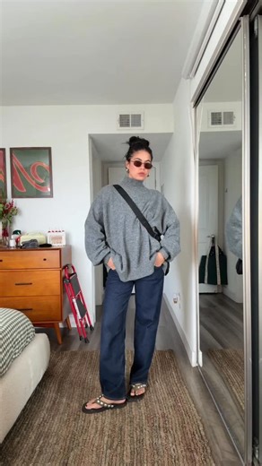 meg on Instagram: "let's style this cozy sweater i found on @poshmark ⭐️ #poshmarkpartner"