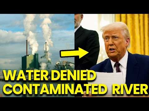 Trump DENIES Water Plant Strike Residents DRINK From Contaminated River Live
