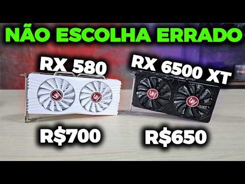 RX 6500XT 4GB DO ALIEXPRESS VS. RX 580 8GB, QUAL É A MELHOR ESCOLHA PARA JOGAR?